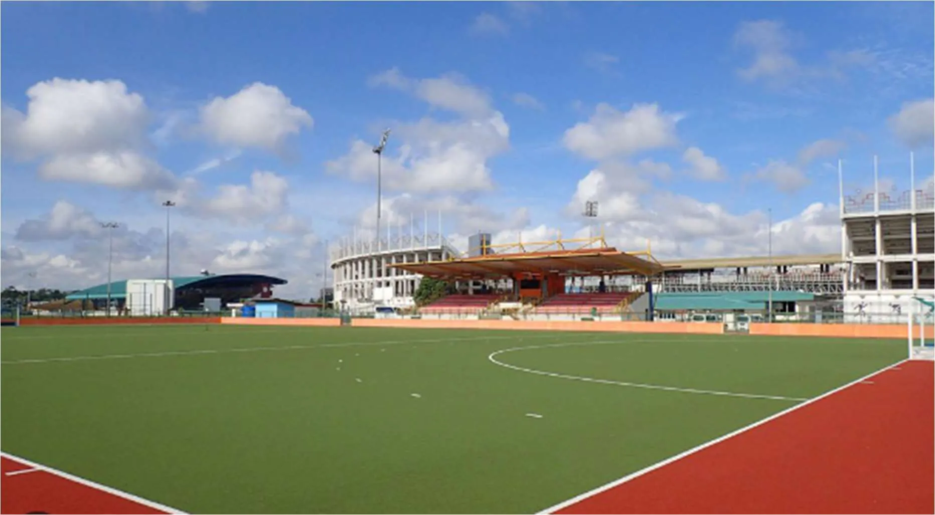 Hockey Field At Sarawak Stadium Complex, Petra Jaya, Kuching.